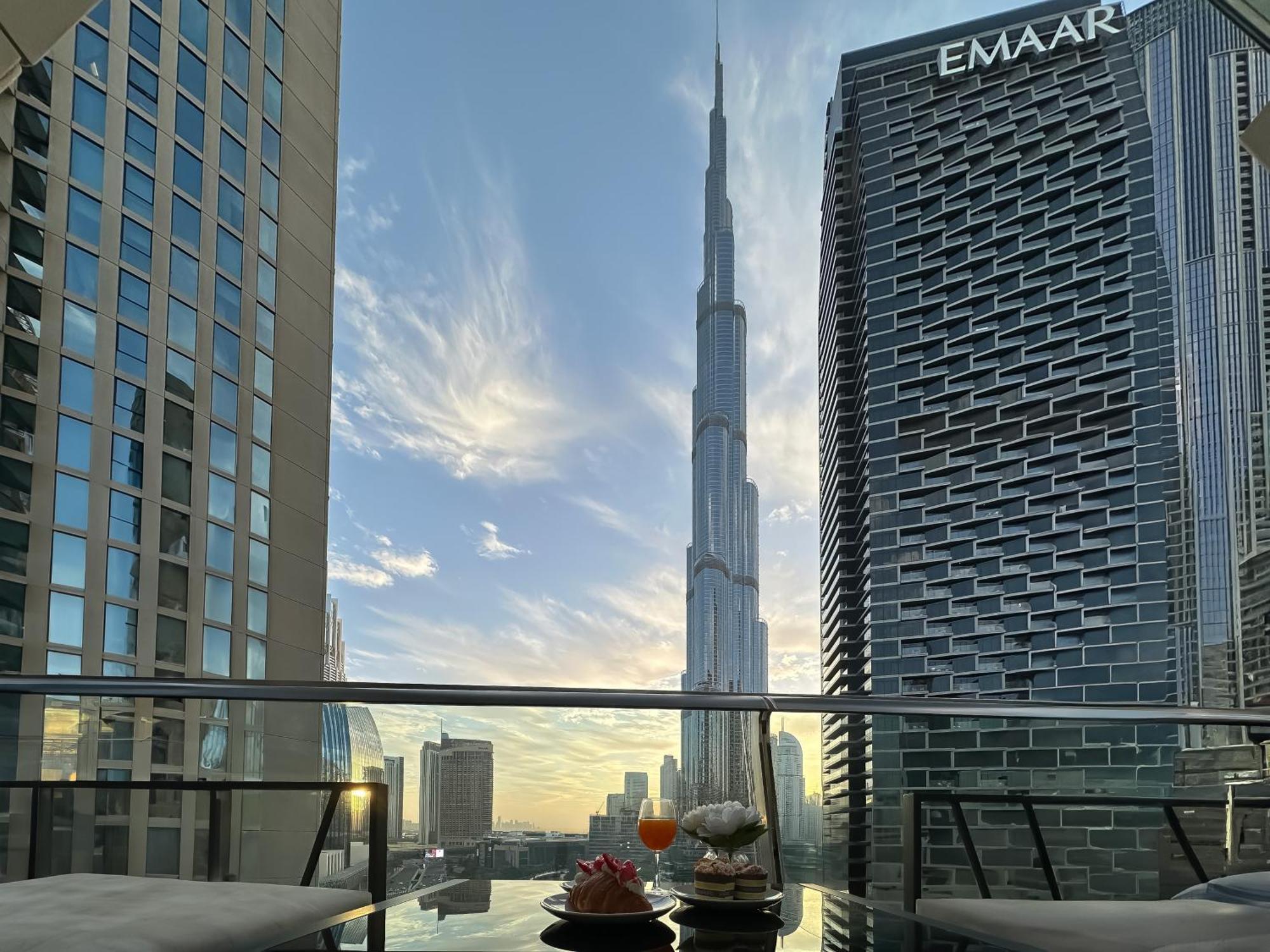 Apartament Urban Luxury 2Br With Spectacular Burj Khalifa View Dubaj Zewnętrze zdjęcie